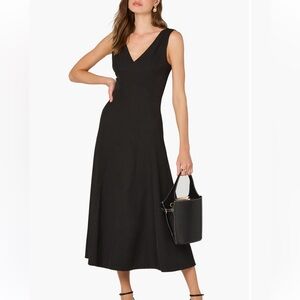 Astr Black Midi Skirt